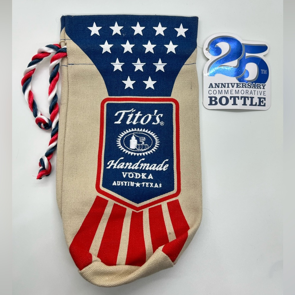 Tito’s Vodka NWT 25th Anniversary bag